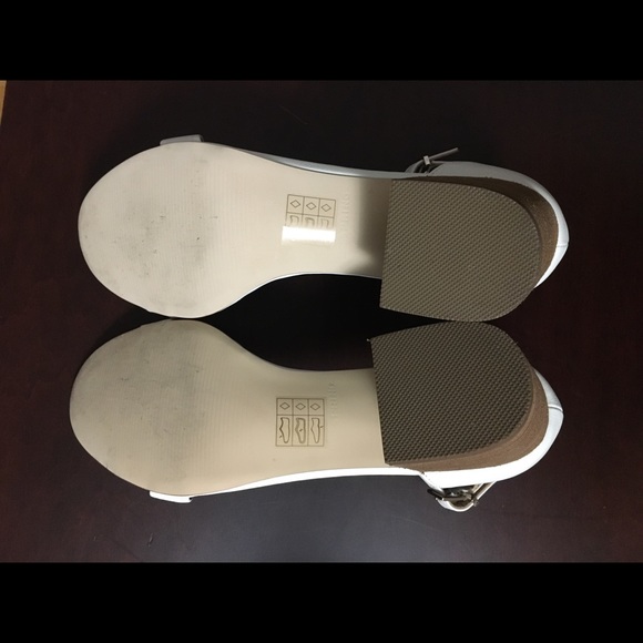 Call It Spring White Block Heel Sandal - Picture 5 of 5